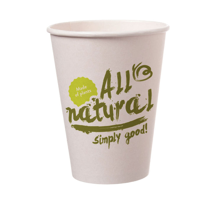 NATURAL Kaffeebecher kompostierbar - 200 ml (2.000 Stück)